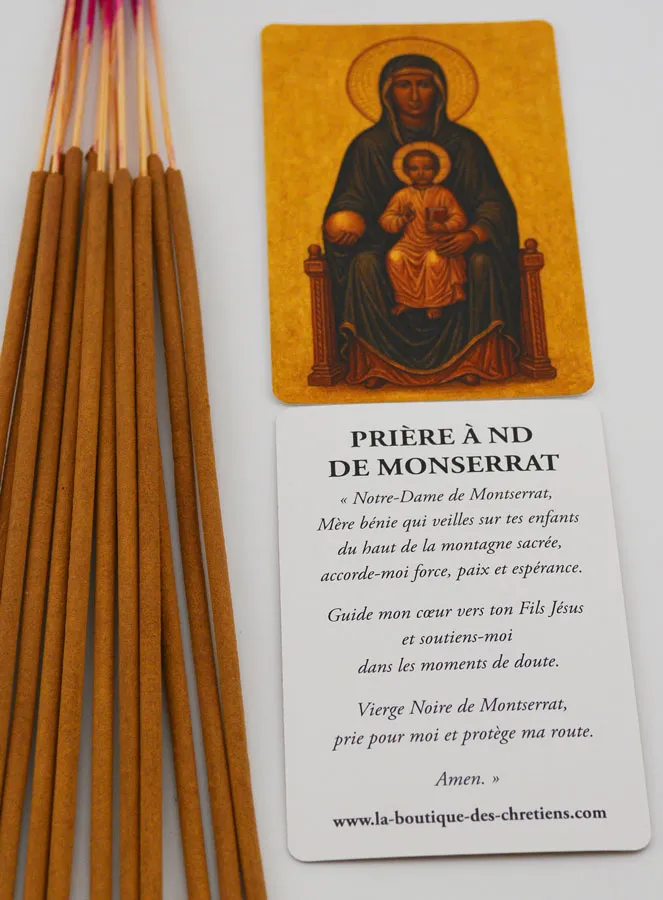 Our Lady of Montserrat Incense (pic 2)