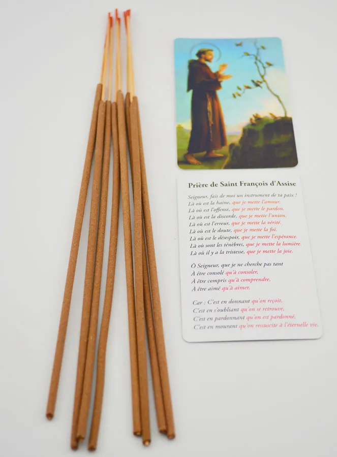 Saint Francis Incense (pic 2)