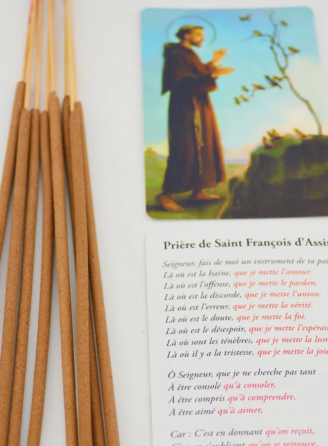 Saint Francis Incense (pic 4)