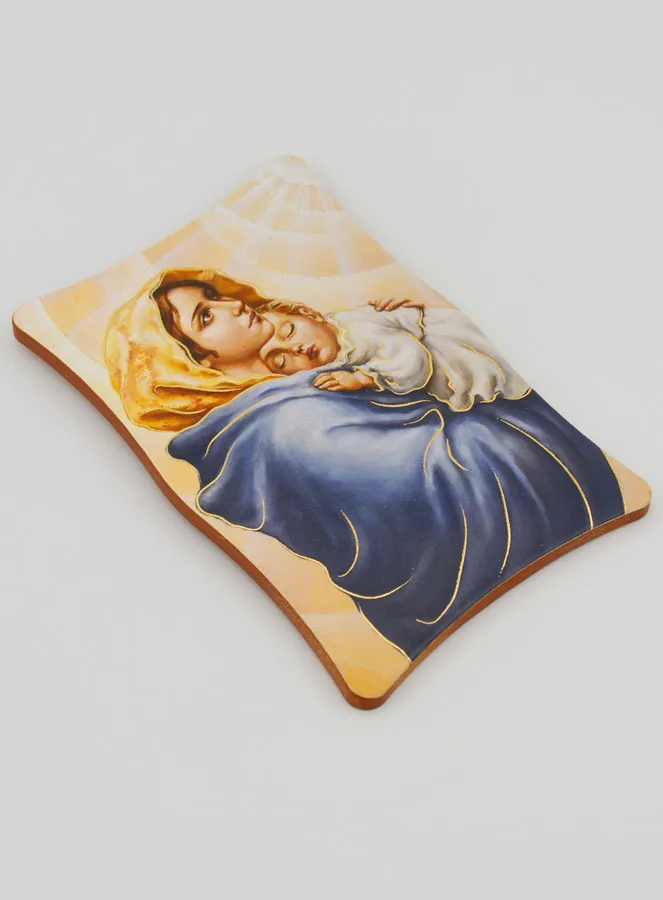 Icon Virgin Mary with Baby - Madonna (pic 3)