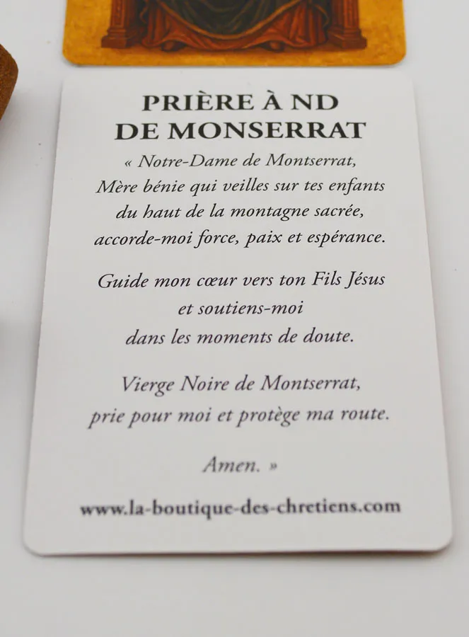 Our Lady of Montserrat Incense Cones (pic 3)