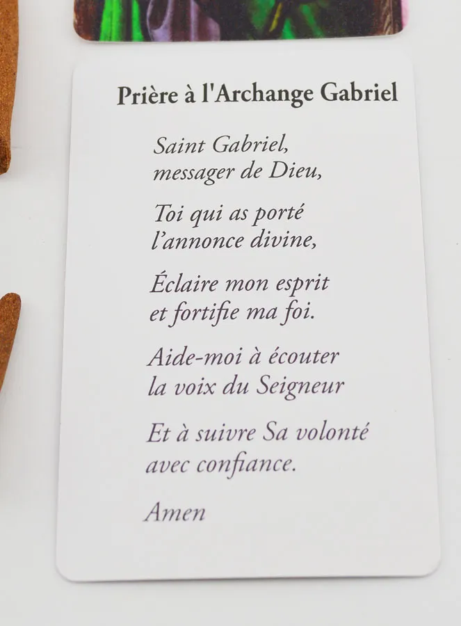 Saint Gabriel Archangel Incense Cones (pic 3)