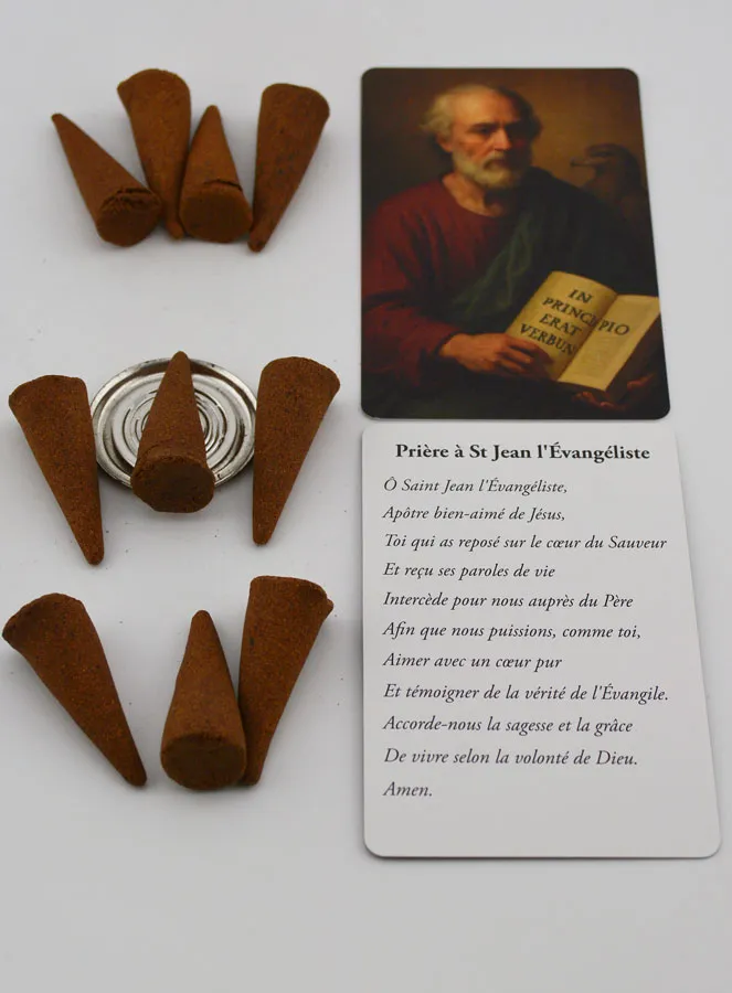 Saint John Incense Cones (pic 2)