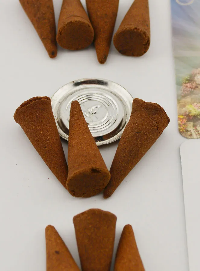 Black Virgin Incense Cones (pic 2)