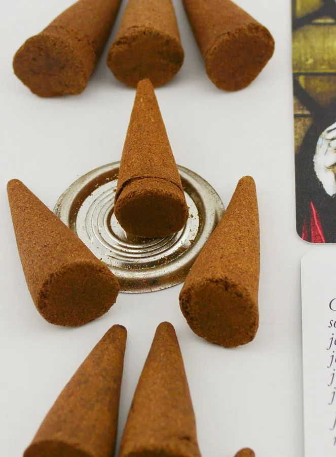Sacred Heart of Jesus Incense Cones (pic 2)