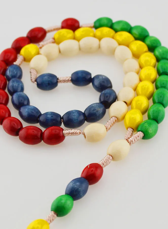 Missionary Wooden Rosary - 50cm (pic 4)