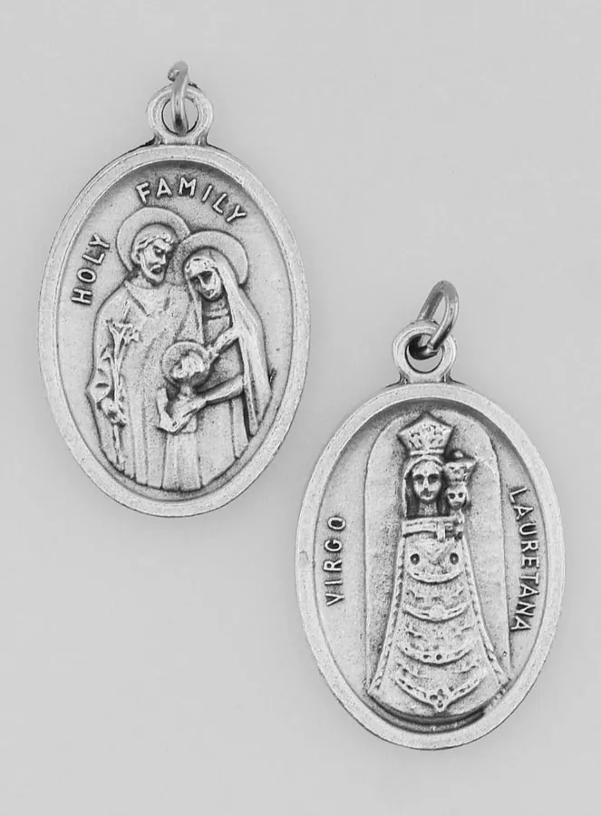 Holy Family Silvery Medal (pic 2)
