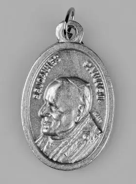 Blessed Pope John Paul II Religious Silver Medal (pic 1)