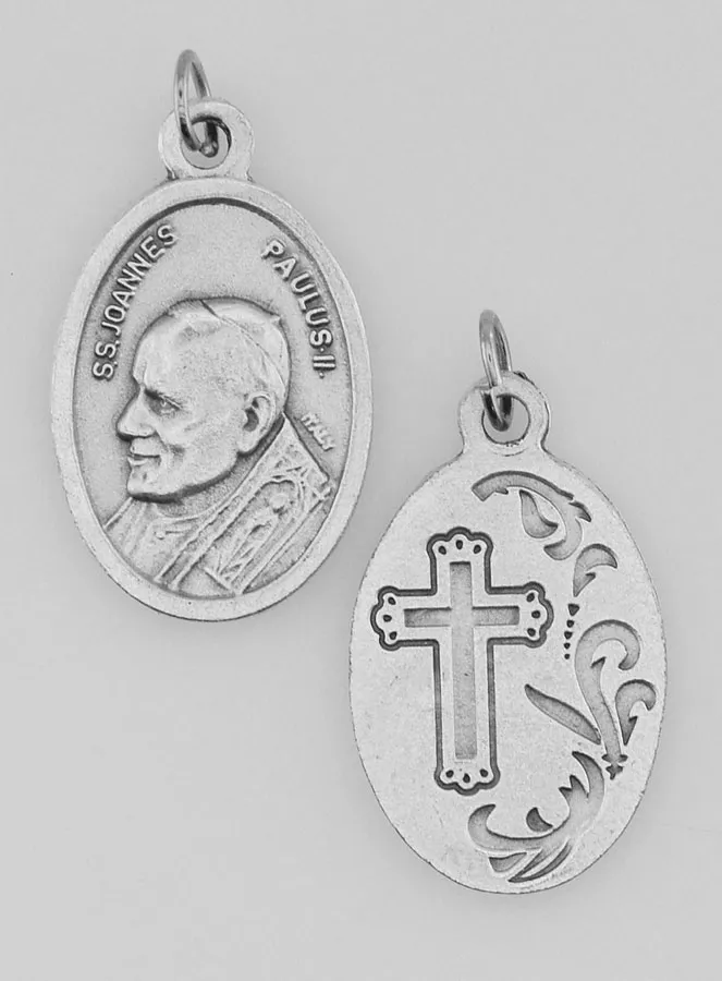 Blessed Pope John Paul II Religious Silver Medal (pic 2)
