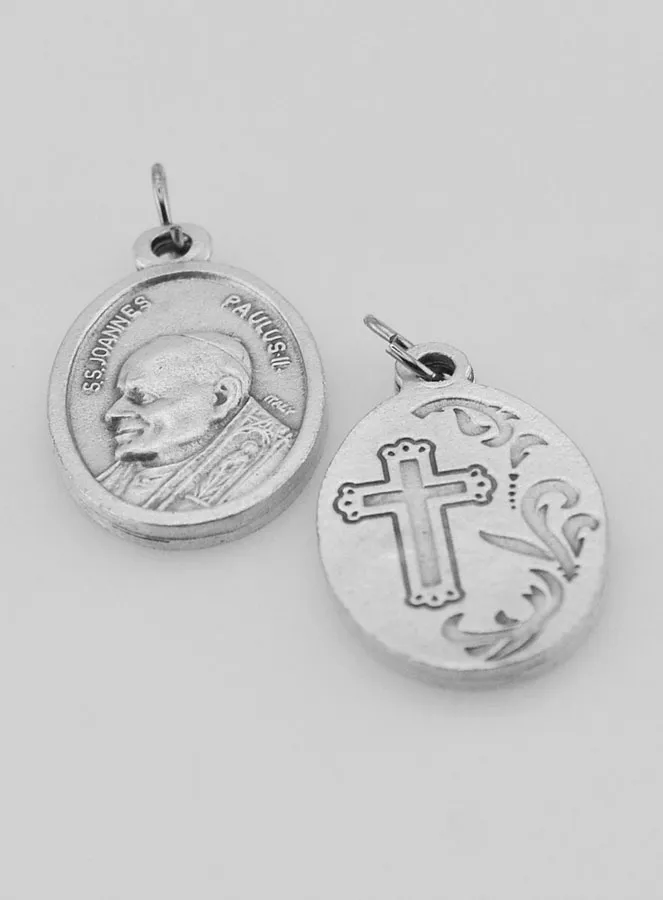 Blessed Pope John Paul II Religious Silver Medal (pic 4)