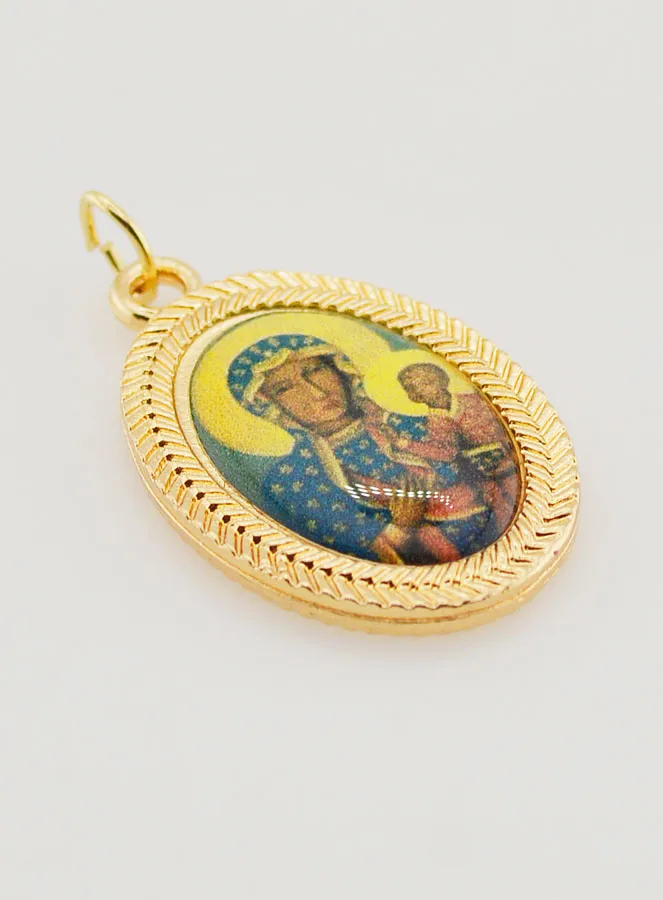 Religious Medal of the Black Madonna of Czestochowa (pic 3)