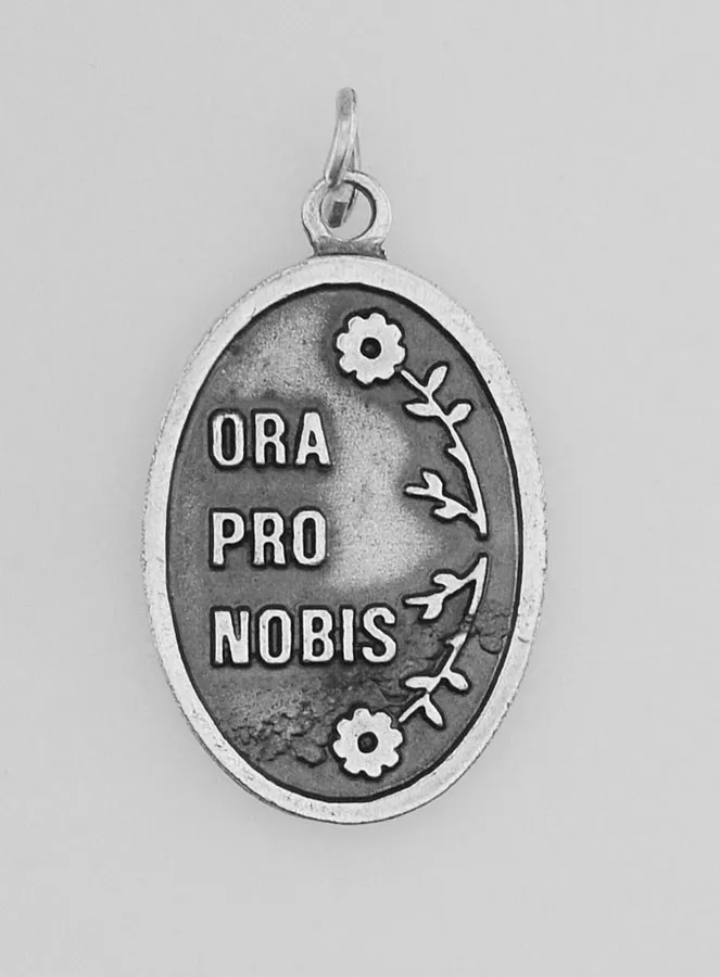 Jesus the Compassionate Religious Silver Medal (pic 3)