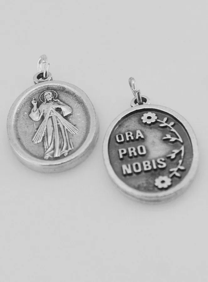 Jesus the Compassionate Religious Silver Medal (pic 4)