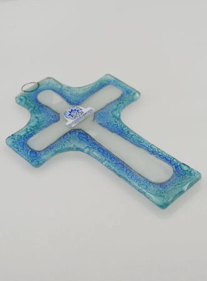 Handcrafted Communion Glass Cross (pic 4)