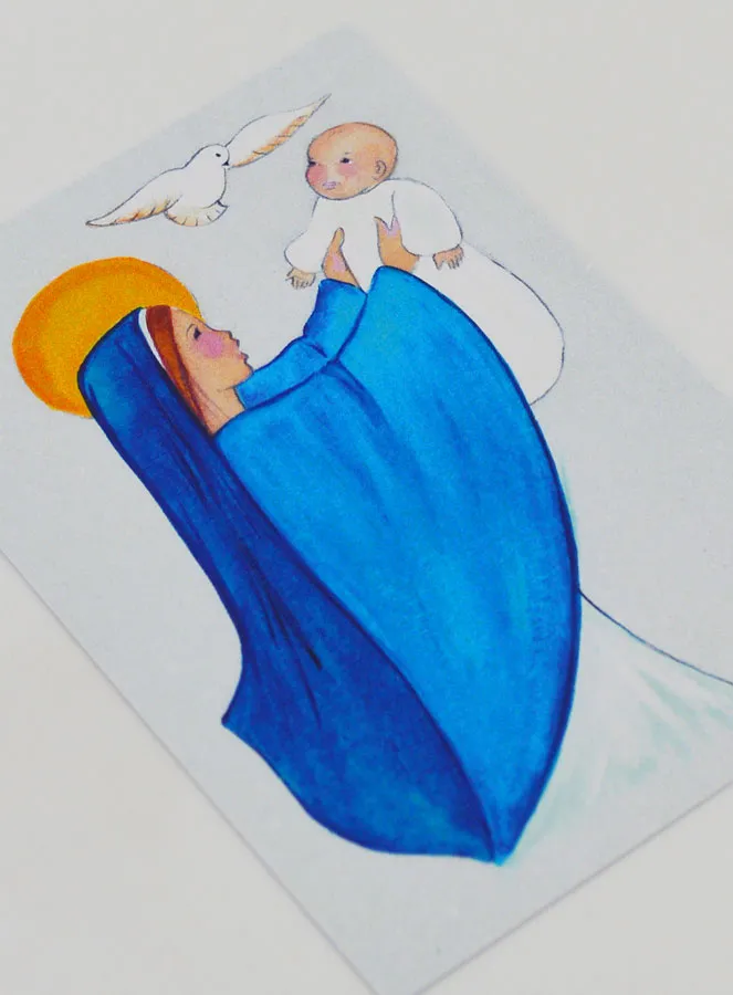 Baptism Card - Consecration to Mary (pic 3)