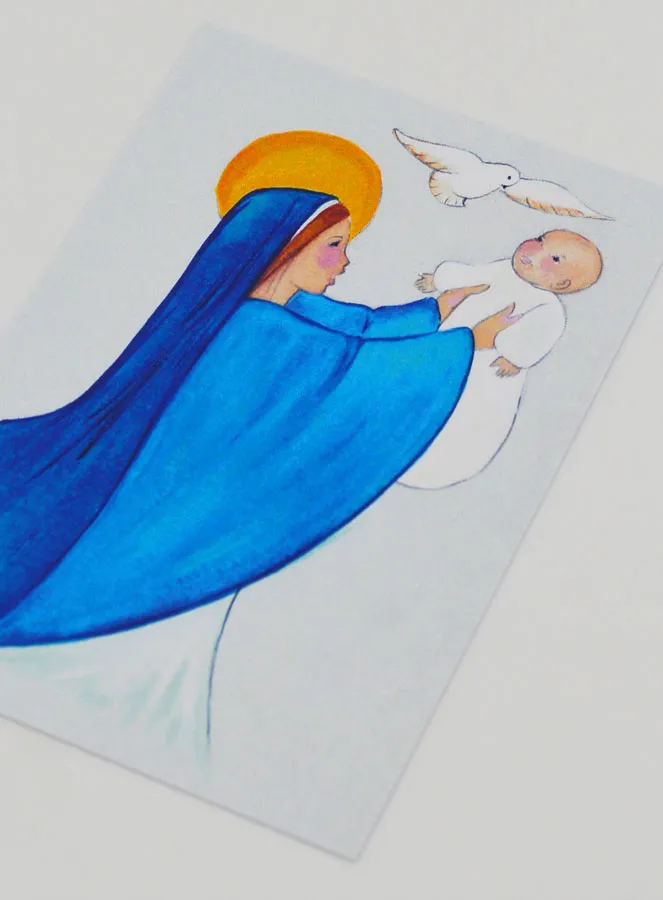 Baptism Card - Consecration to Mary (pic 4)