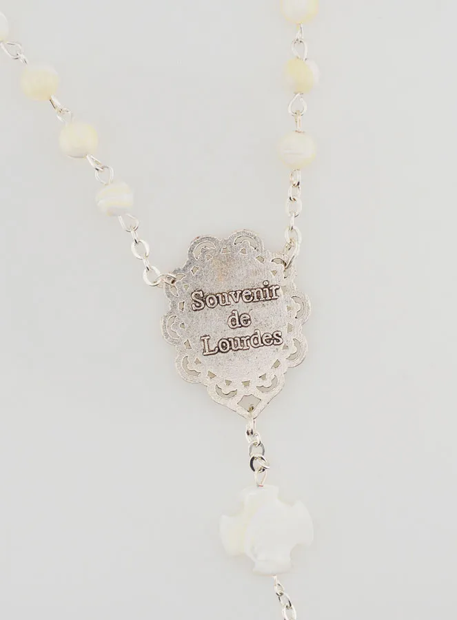 Precious Mother of Pearl Fashion Rosary (pic 4)