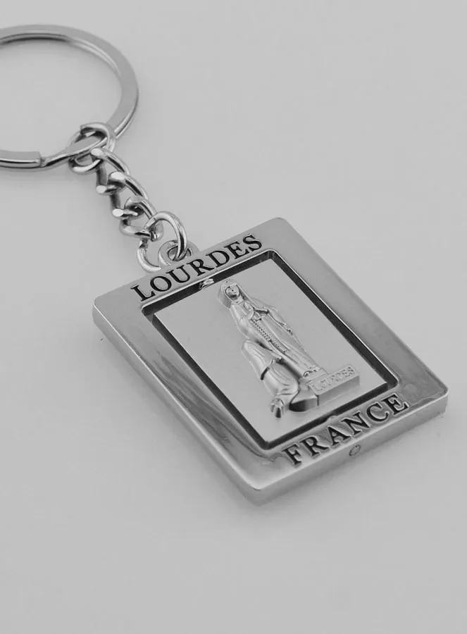 Saint Christopher & Lourdes Key Ring (pic 4)