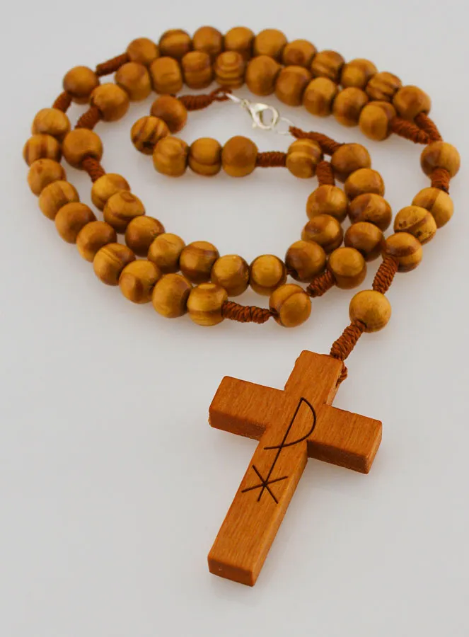 Wooden Rosary Pax from Lourdes (pic 4)