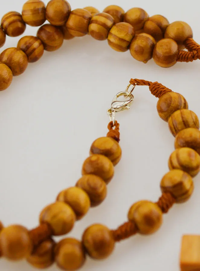Wooden Fashion Rosary (pic 3)