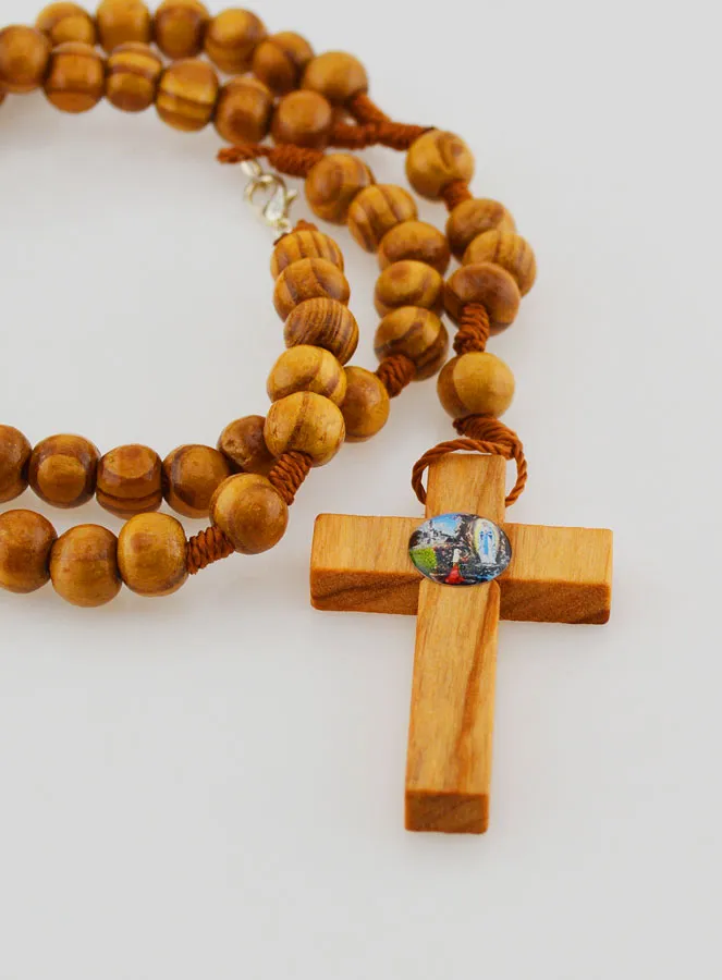 Wooden Fashion Rosary (pic 4)