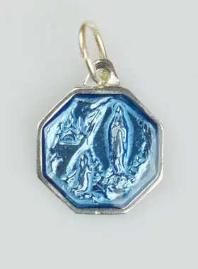 Our Lady of Lourdes Parma Medal - 1,2 cm (pic 1)