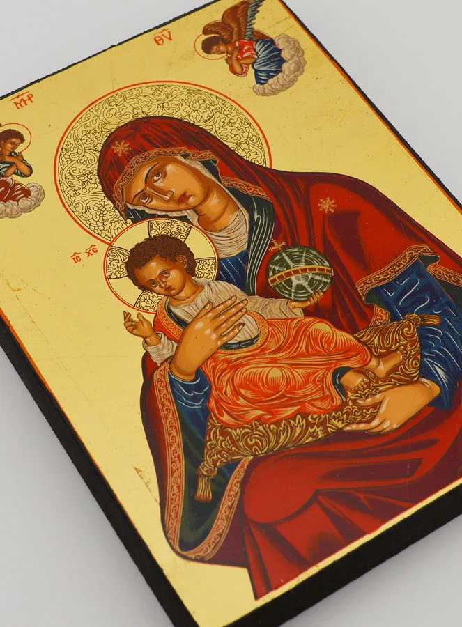 Icon Mary Help of Christians - 18 cm (pic 3)