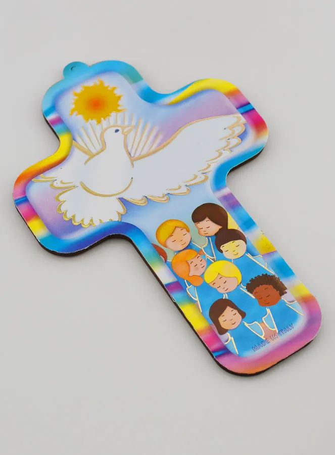 Child Wood Cross - Holy Spirit Fire (pic 3)