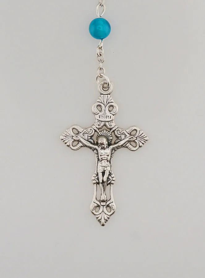 Fashion Rosary with Agate Beads (pic 3)