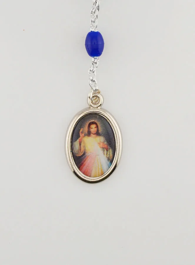 Divine Mercy Rosary - Blue (pic 3)