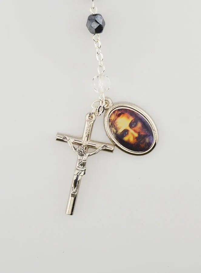 Holy Face of Jesus Crown Rosary (pic 3)