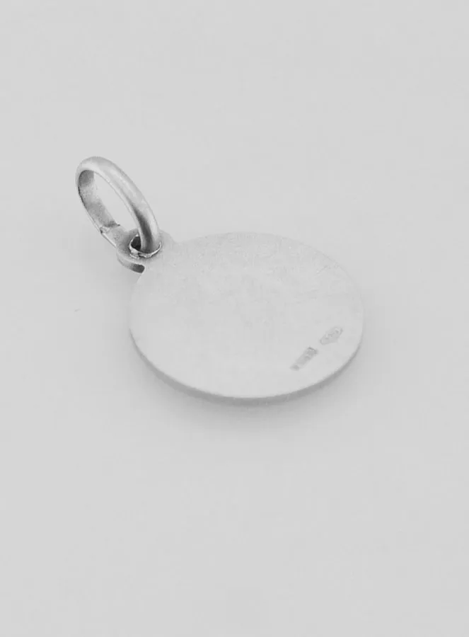 Saint Michael Solid Silver Medal - 1,2 cm (pic 4)