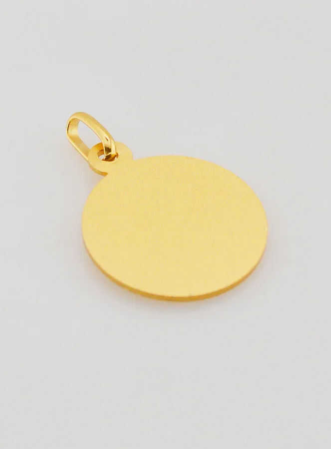 Holy Mary Magdalene Gold Plated Medal - 1,8 cm (pic 4)