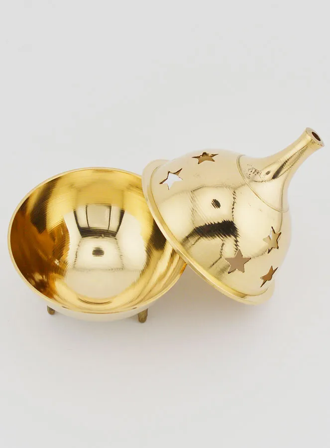 Censer - Incense Burner on Base - 9 cm (pic 3)