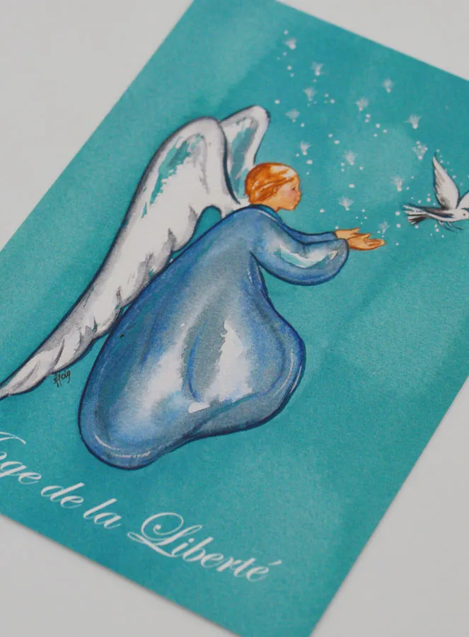 Communion Card - Angel of Freedom (pic 4)
