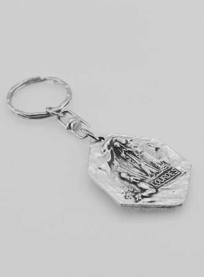 Saint Christopher Key Ring - Patron Saint of Travelers 4 cm (pic 4)