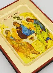 Byzantine Icon Holy Trinity of Rublev - 17 cm