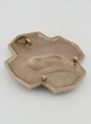 White Bronze Cross - The Baptismal - 10 cm