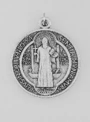 Saint Benedict Metal Medal - 3,6 cm