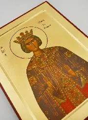 Byzantine Icon Saint Catherine of Alexandria - 30 cm