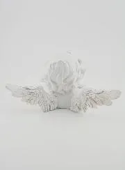 Head of Angel Raphael Statue - 8 x 15 cm