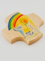 Child Maple Wood Cross - My Christening