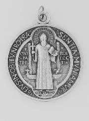 Saint Benedict Metal Medal - 3,6 cm