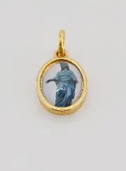 Our Lady of the Black Madonna Golden Medal - 1,4 cm