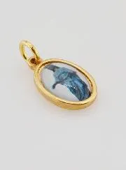 Our Lady of the Black Madonna Golden Medal - 1,4 cm