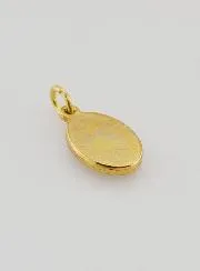 Our Lady of Lourdes Golden Medal - 1,4 cm