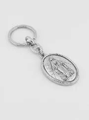 Miraculous Madonna Key Chain - Miraculous Medal - 4 cm