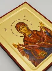 Byzantine Icon Our Lady of Protection - 22 cm