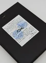 Byzantine Icon Our Lady of Consolation Blue Veil - 17 cm