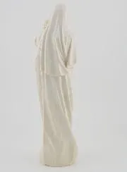 Our Lady of Comfort with Baby Jesus Statue - Ivory Look - 20 cm